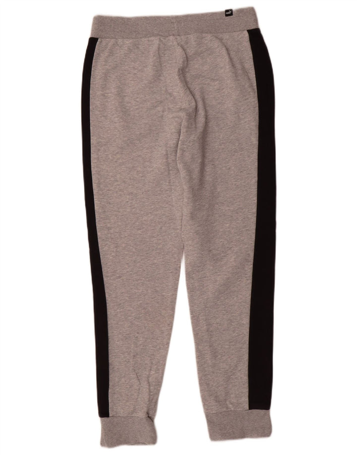 Pantaloni de trening pentru bărbați Puma Joggeri mici, gri, blocuri de culoare