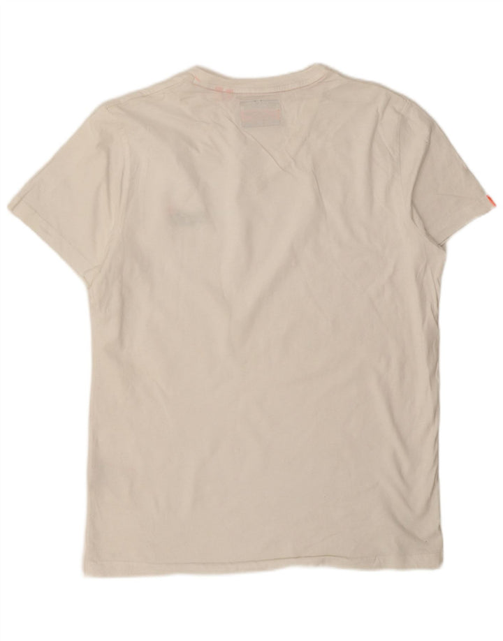 Tricou Bărbați Superdry Top XL Bumbac Alb