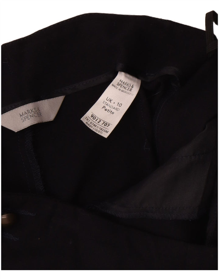 Bermude pentru femei Marks & Spencer UK 10 Small W30 Bleumarin Poliester