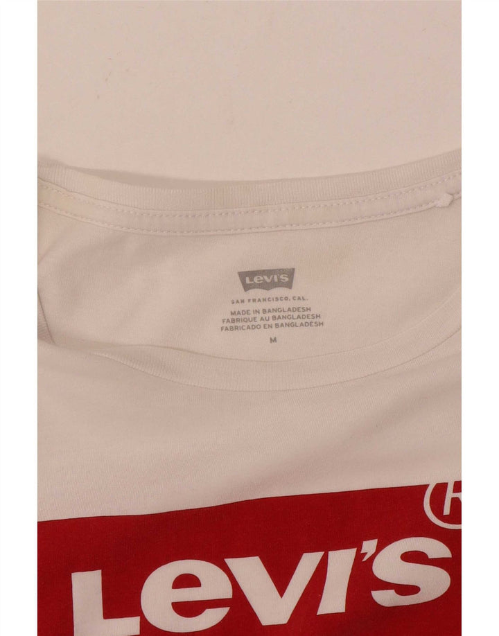 Tricou grafic Levi's pentru femei Top UK 12 Medium White