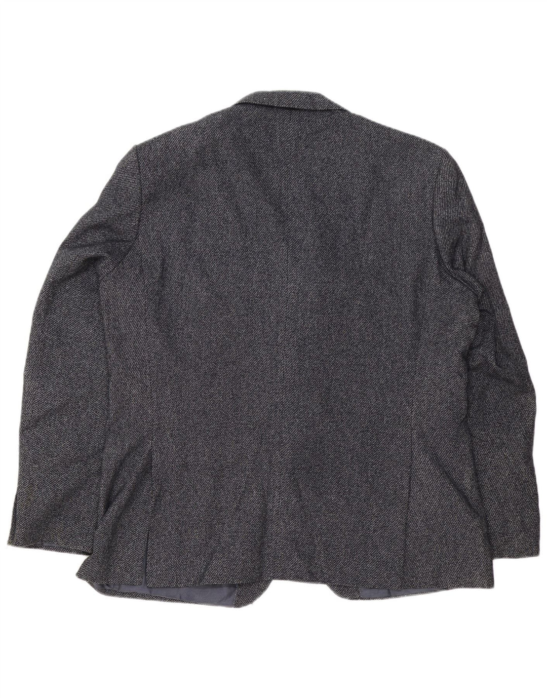 Jachetă pentru bărbați Marks & Spencer, cu 2 nasturi, UK 46 XL Lână bleumarin