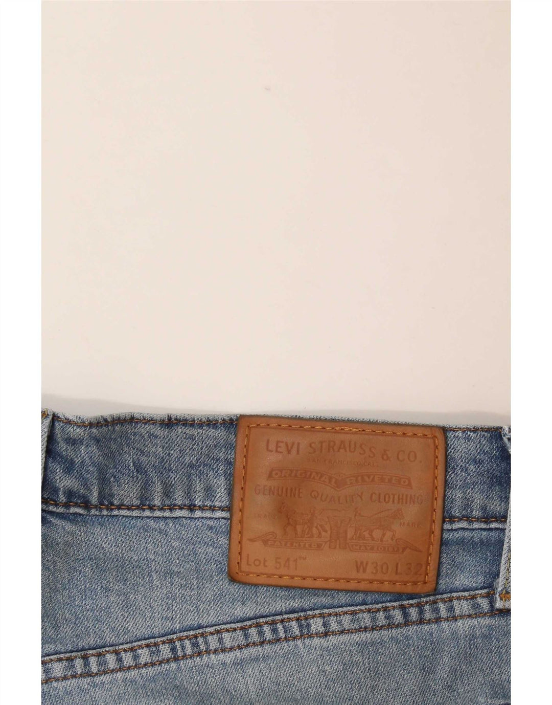 Blugi drepti pentru bărbați Levi's 541 W30 L32 Bumbac albastru