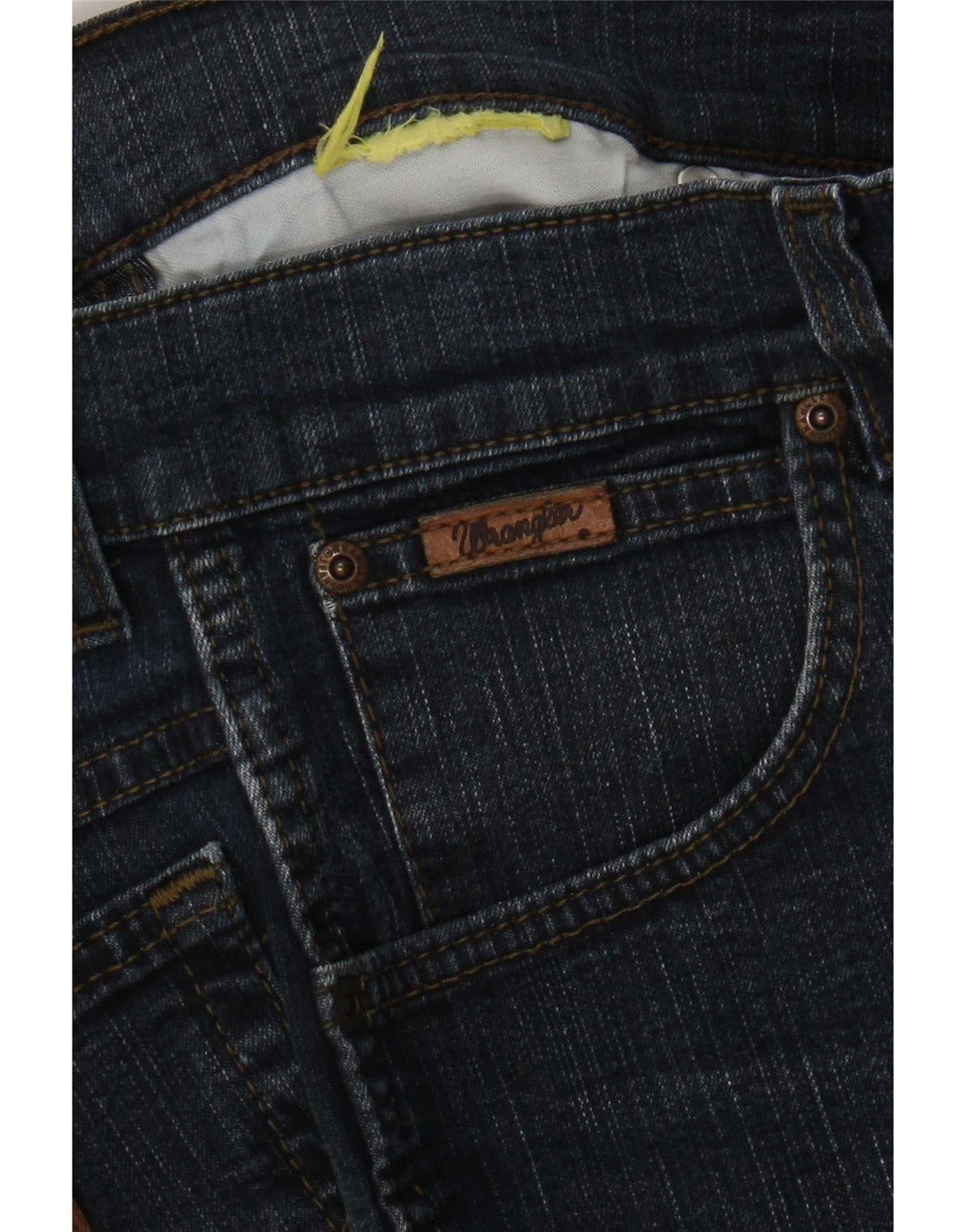 Blugi drepti pentru bărbați Wrangler W34 L32 bleumarin