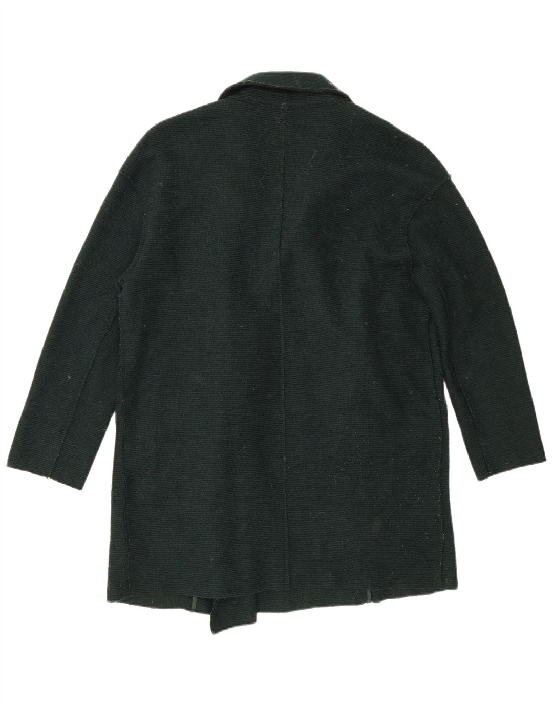 Palton supradimensionat pentru femei Zara UK 10 Poliester verde mic