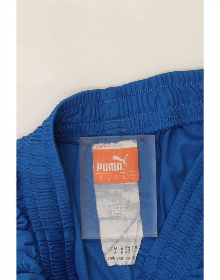Pantaloni scurti sport Puma pentru bărbați, poliester, albastru