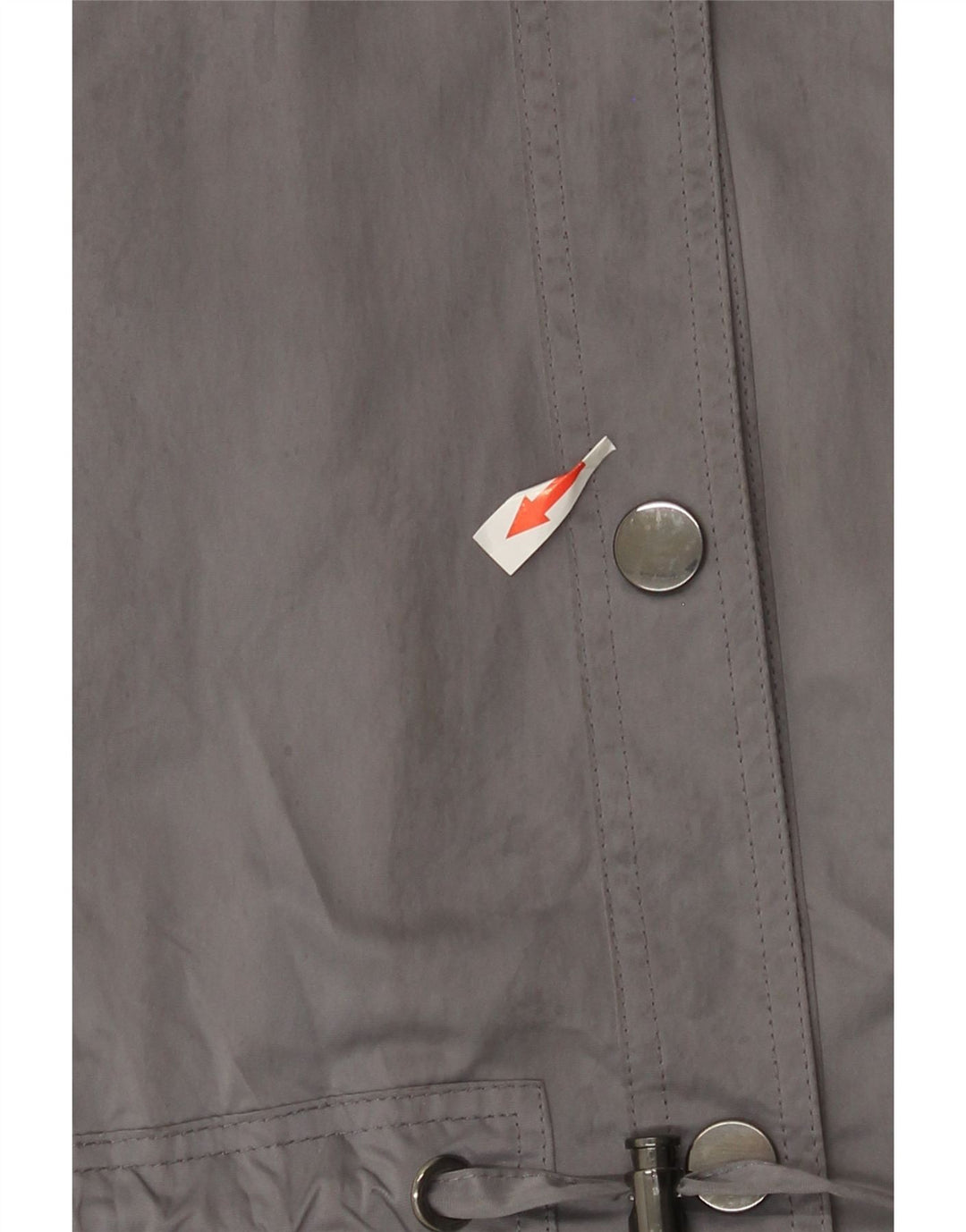 MINT VELVET Jachetă utilitare supradimensionată pentru femei UK 10 Small Gri Poliester