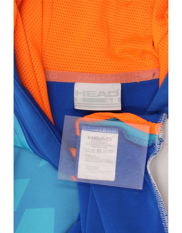 Pulover cu glugă cu grafic HEAD pentru bărbați IT 48 Poliester albastru mic