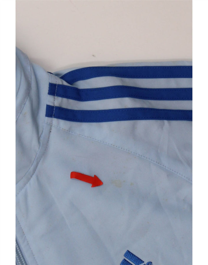 Jachetă de trening pentru băieți Adidas 13-14 ani poliester albastru