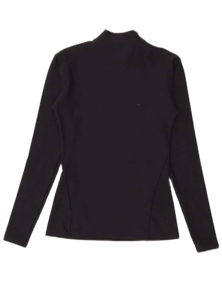Under Armour Cold Gear Top cu mânecă lungă pentru femei UK 12 Medium Black Nylon