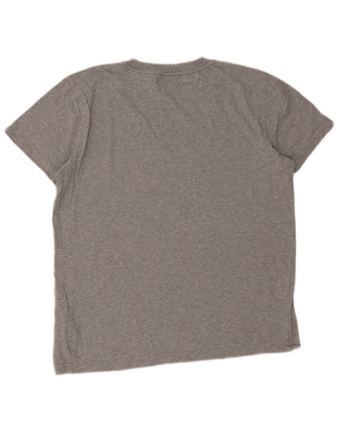 Tricou grafic Gant pentru bărbați Top mare din bumbac gri