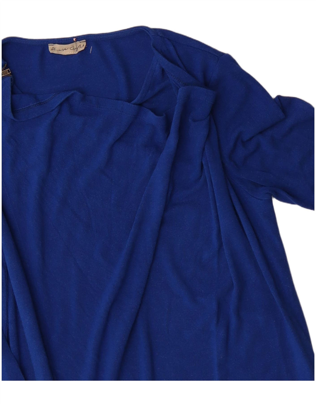 Phase Eight Tunic cu mânecă lungă asimetrică pentru femei UK 14 Large Blue