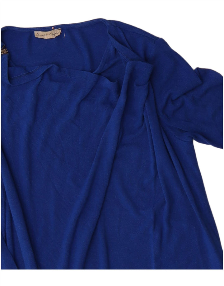 Phase Eight Tunic cu mânecă lungă asimetrică pentru femei UK 14 Large Blue