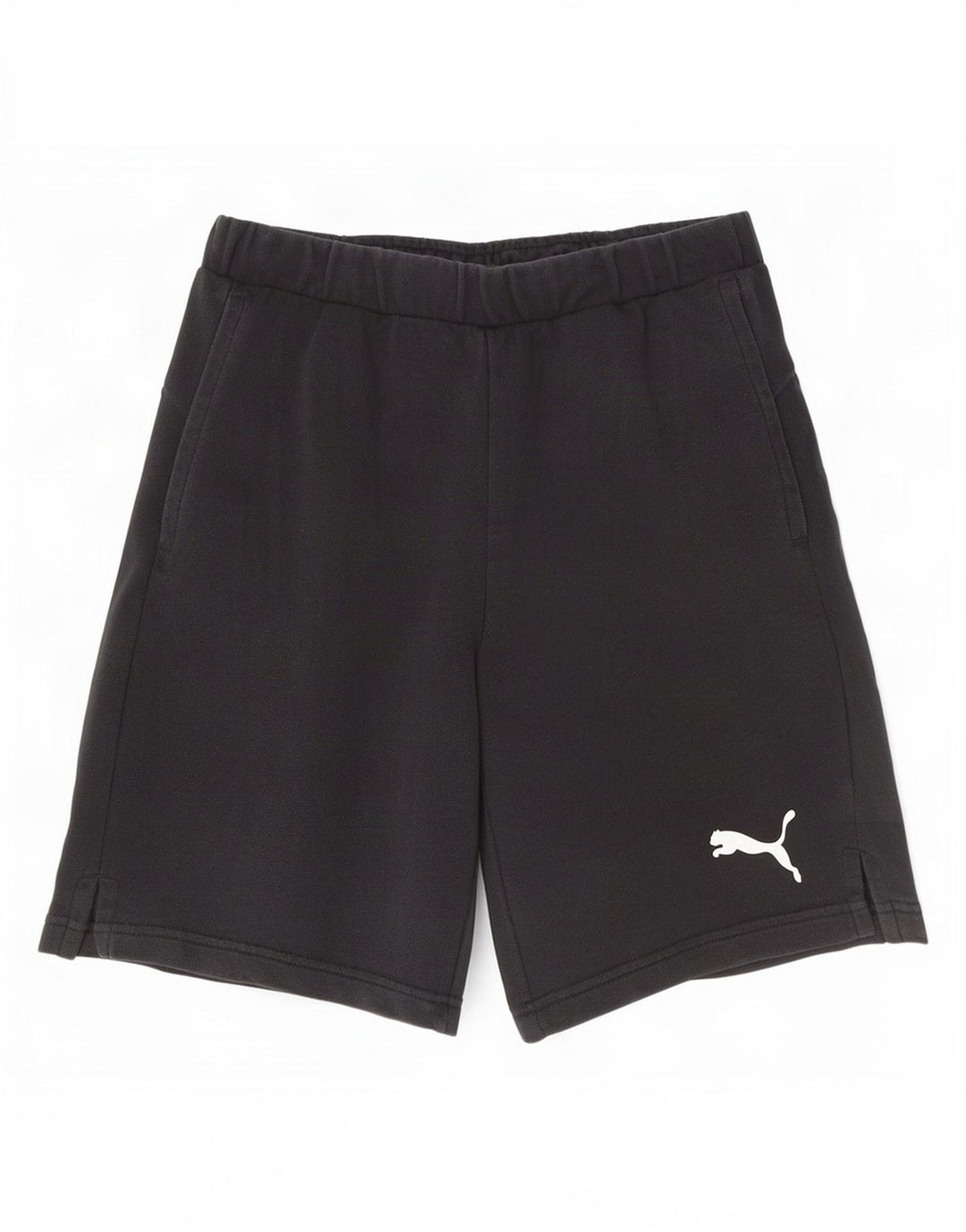 Pantaloni scurti sport Puma pentru bărbați, bumbac negru mic