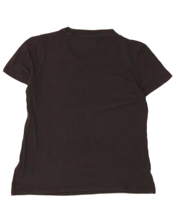 Tricou grafic Adidas cu mânecă scurtă pentru femei Top UK 12 Medium Black