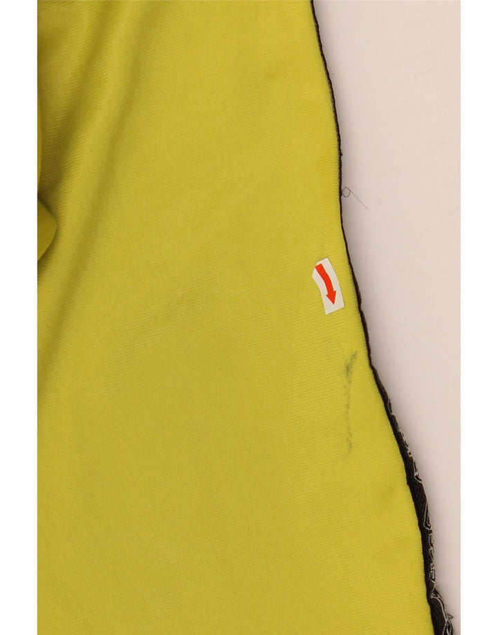 Jachetă de top pentru trening grafic Asics pentru bărbați, galben mică