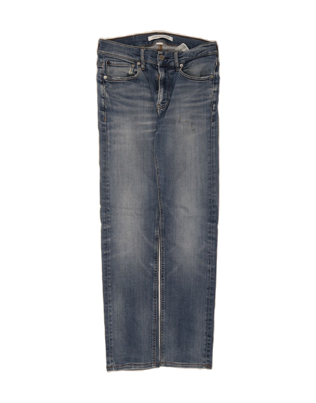 CALVIN KLEIN Mens Straight Jeans W30 L28 Blue Cotton Vintage Calvin Klein and Second-Hand Calvin Klein from Messina Hembry 