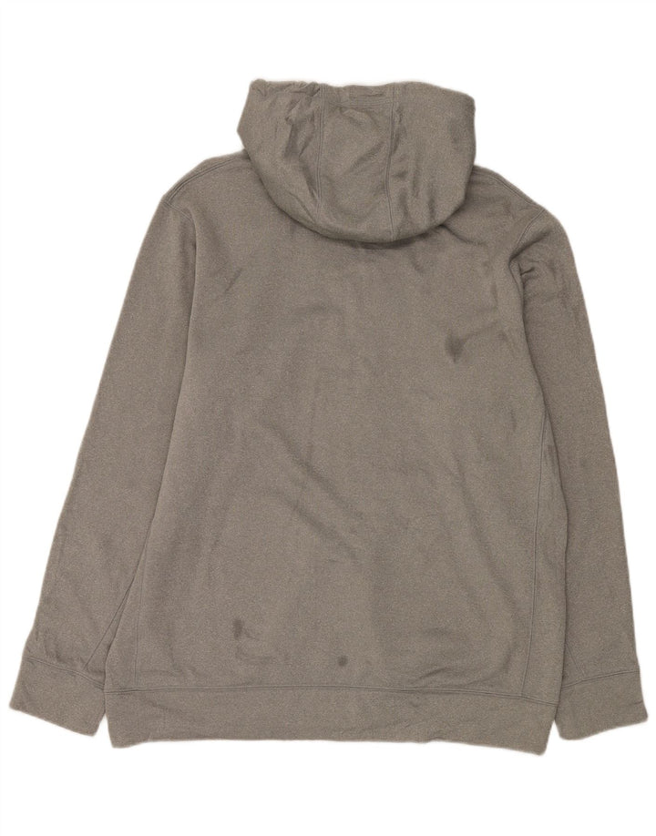 Pulover Nike pentru bărbați Baylor Bears Graphic Hoodie, mare, gri, poliester