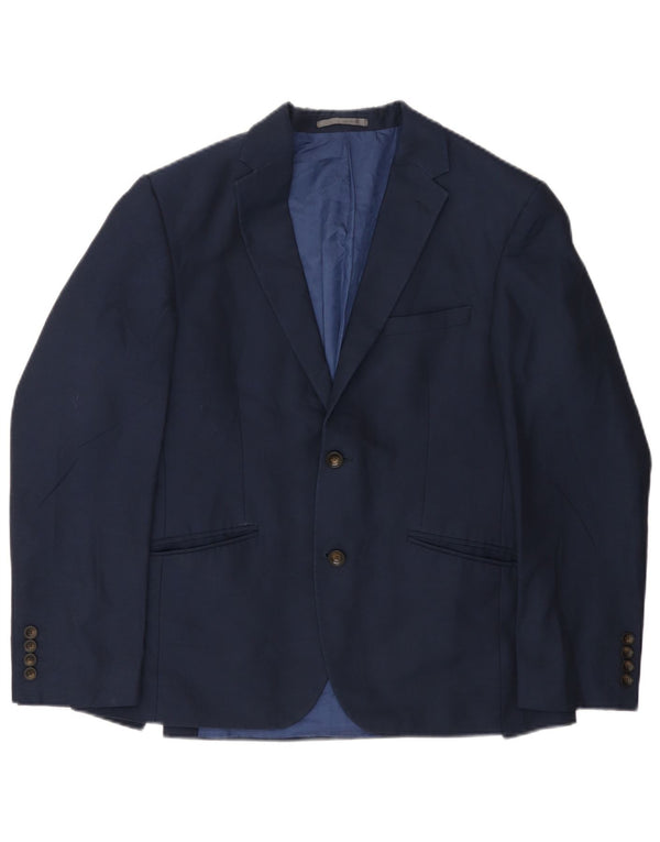 Sacou Marks & Spencer pentru bărbați, cu 2 nasturi, EU 48, bleumarin mediu