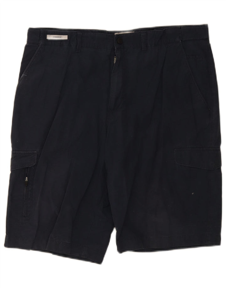 Pantaloni scurți cargo pentru bărbați Marks & Spencer W36 Large Bleumarin