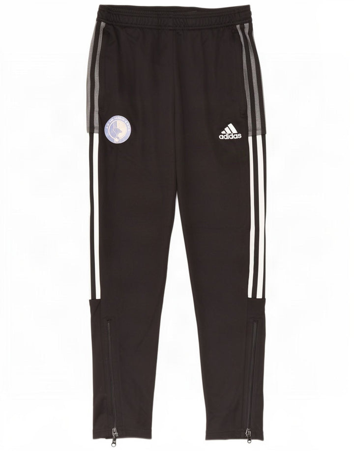 Pantaloni de trening Adidas Aeroready pentru bărbați, poliester negru mic