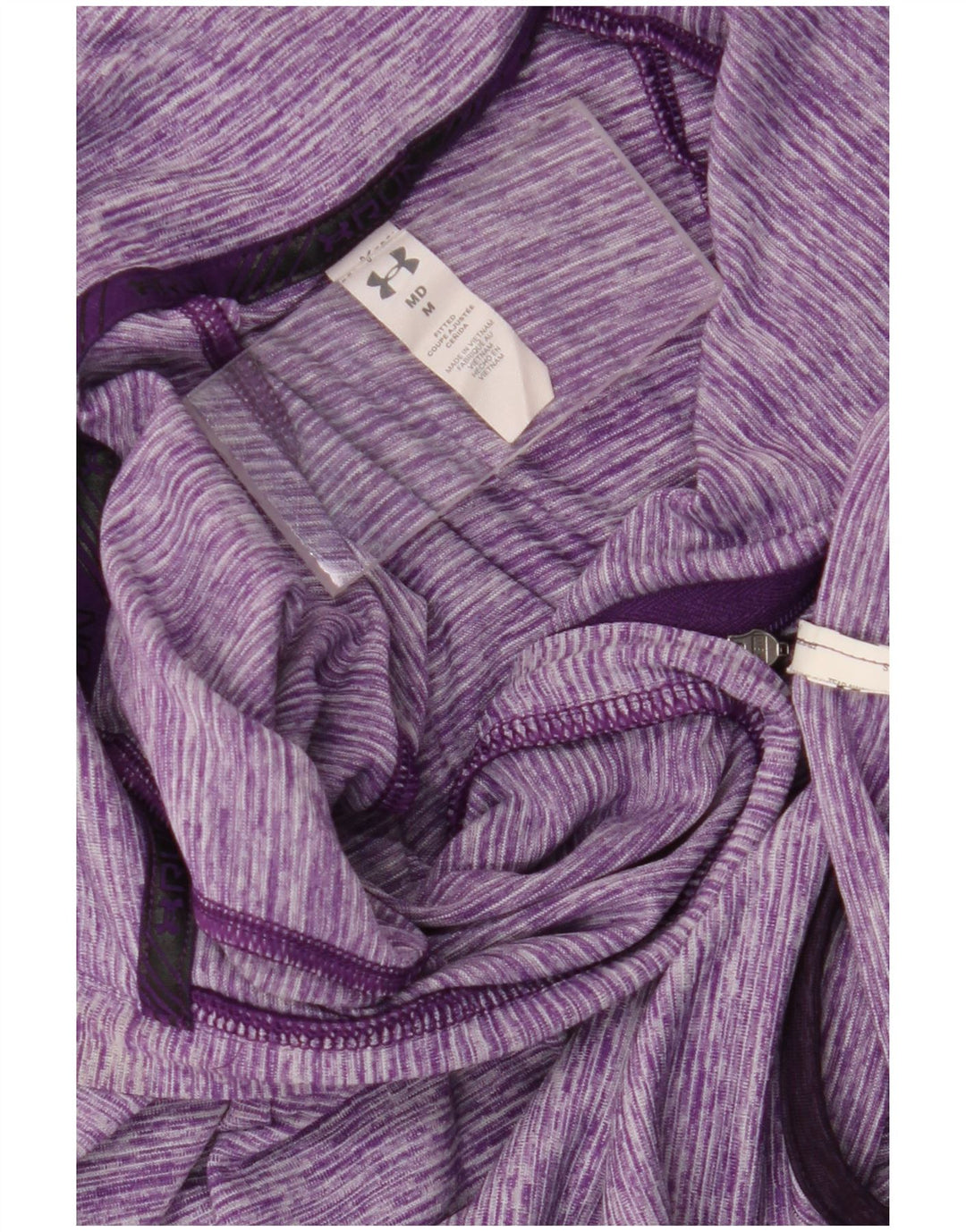 Top de trening Under Armour pentru femei Pullover UK 12 Medium Purple Flecked