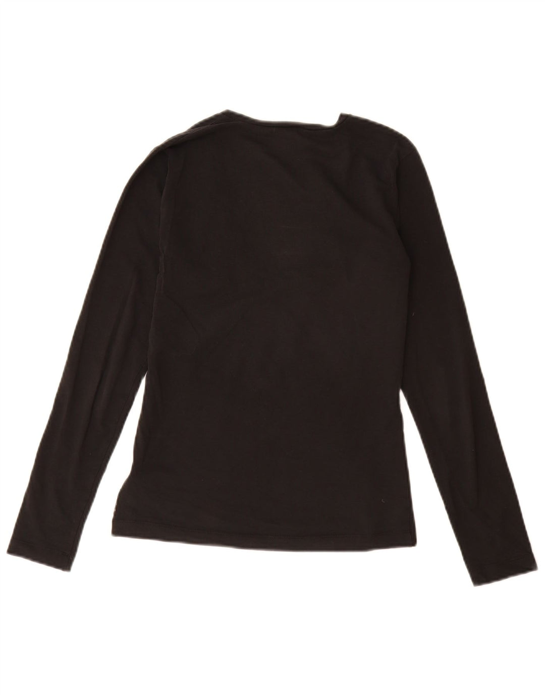 Armani Jeans Top Femei Maneca Lungi EU 38 Medium Negru Bumbac