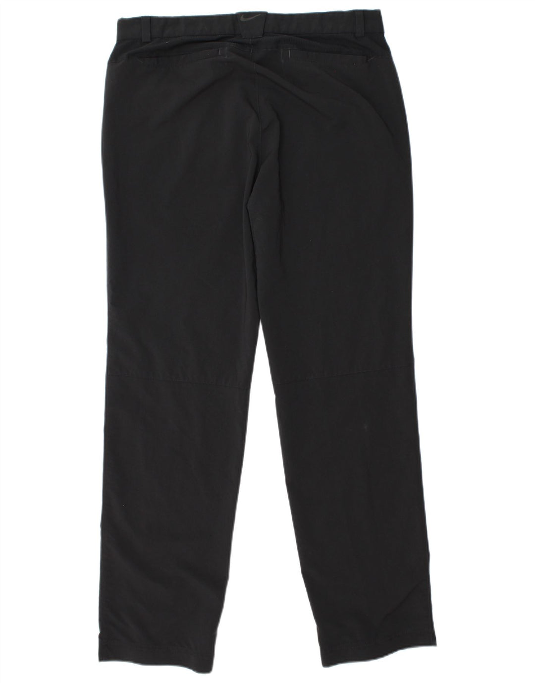 Pantaloni chino drepti pentru bărbați Dri Fit NIKE L33 L32 Poliester negru