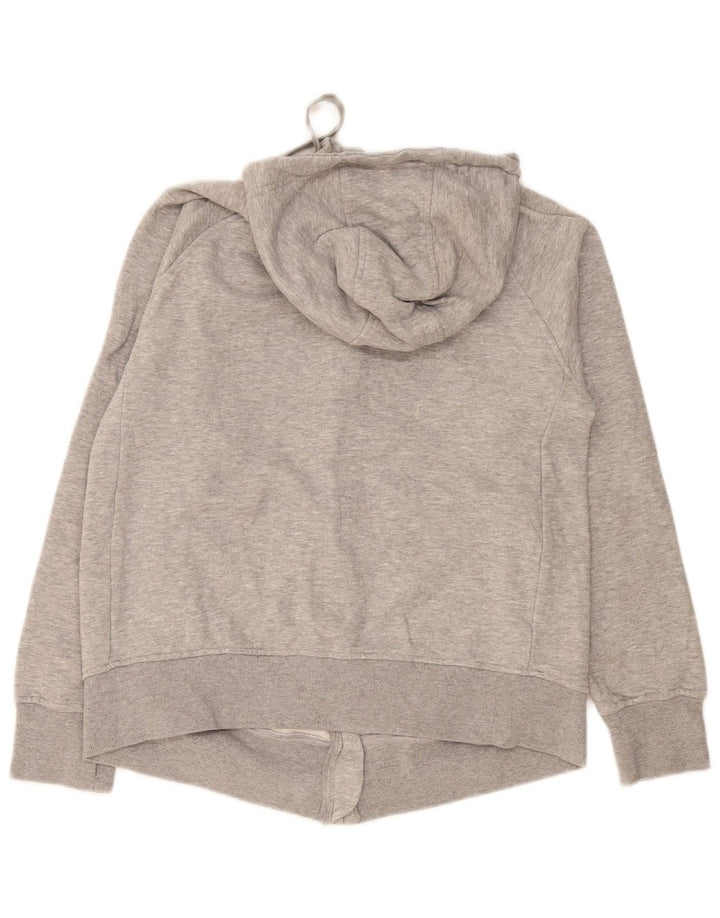 Mountain Warehouse Pulover cu capotă cu fermoar pentru femei UK 12 Medium Grey Flecked