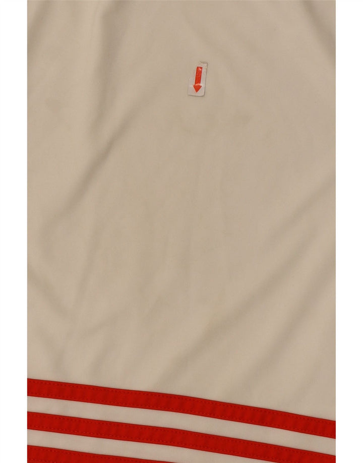 Pantaloni scurți sport pentru bărbați Adidas Climalite, poliester alb mic