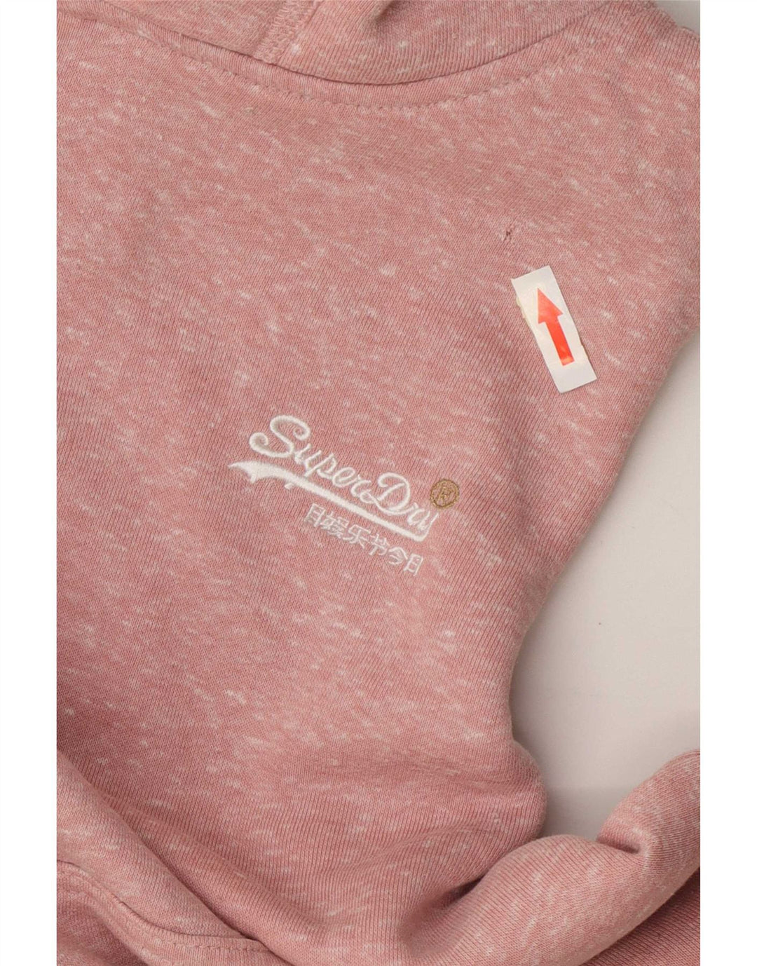 Pulover Superdry pentru damă, UK 12, poliester cu pături roz mediu