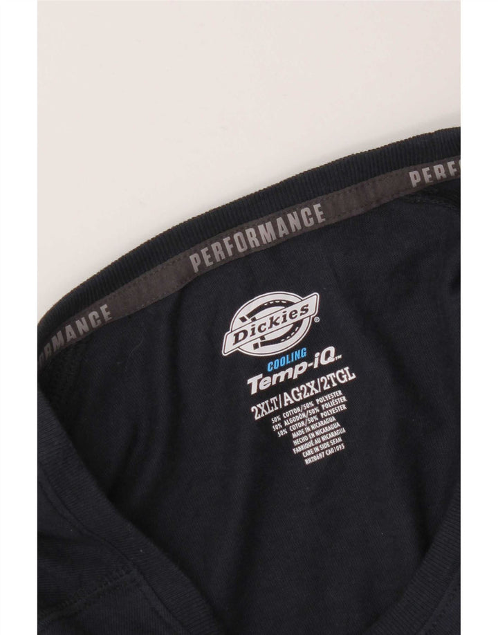 Mânecă lungă pentru bărbați Dickies Tall Top 2XL, bumbac bleumarin