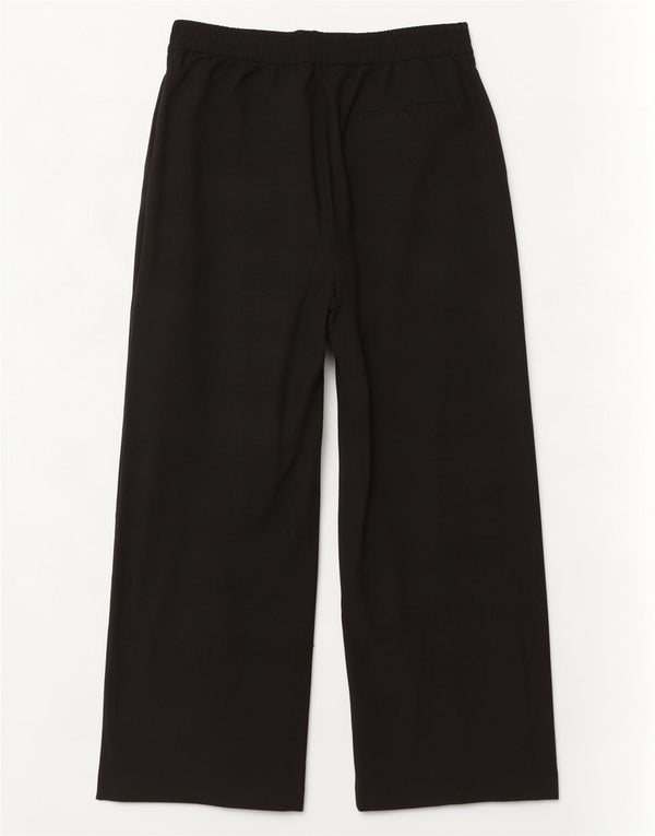 Marks & Spencer Pantaloni casual pentru femei cu picioare largi UK 18 XL W36 L29 Negru