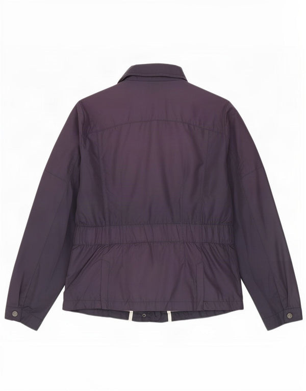 Jachetă cu glugă pentru femei Zara UK 18 XL Bleumarin Poliester