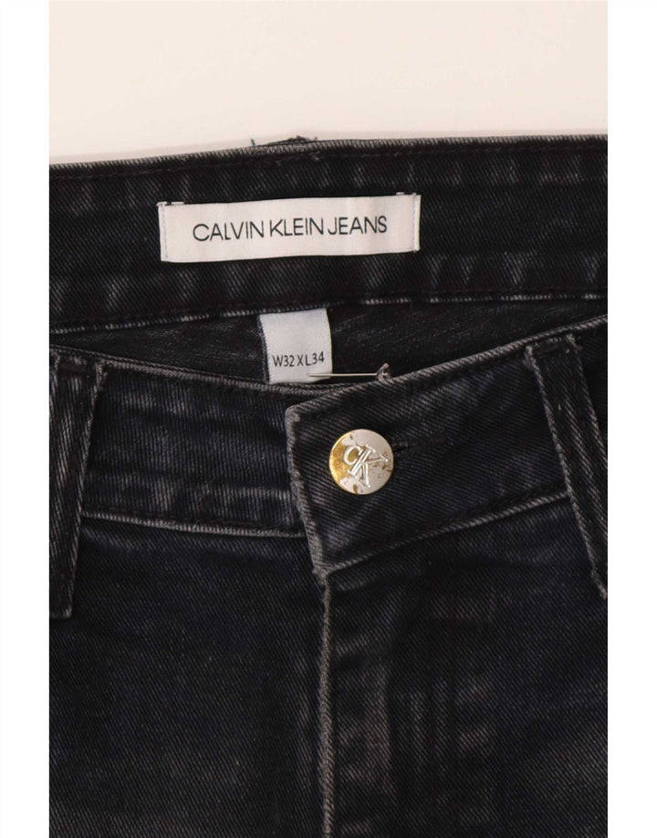 Blugi drepti pentru bărbați Calvin Klein W32 L26 bleumarin