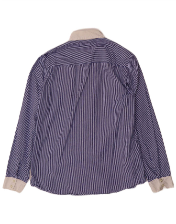 Cămașă pentru femei STEFANEL IT 42 Medium Blue Pinstripe
