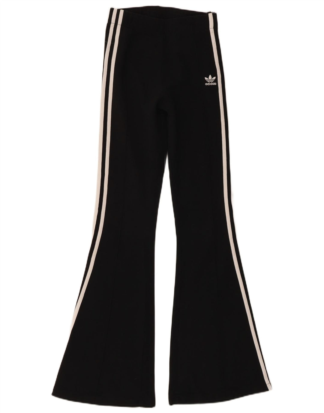 Leggings Flare ADIDAS pentru femei UK 6 XS poliester negru