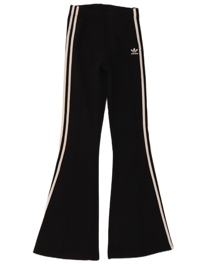 Leggings Flare ADIDAS pentru femei UK 6 XS poliester negru
