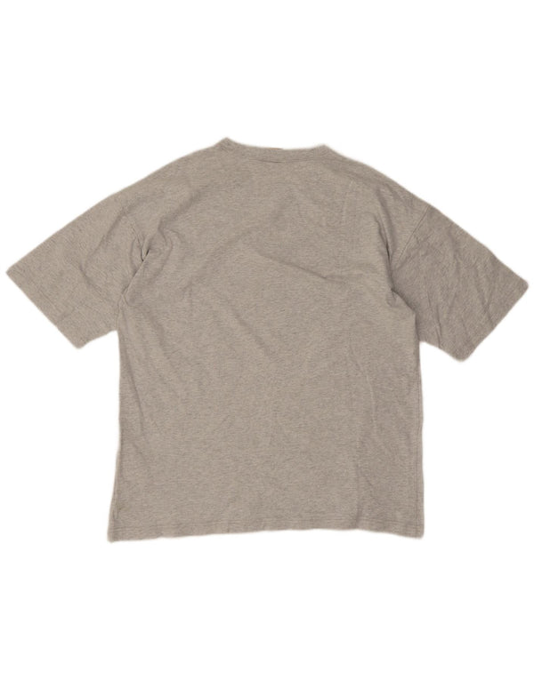 Tricou grafic pentru bărbați Champion Top mare din bumbac gri