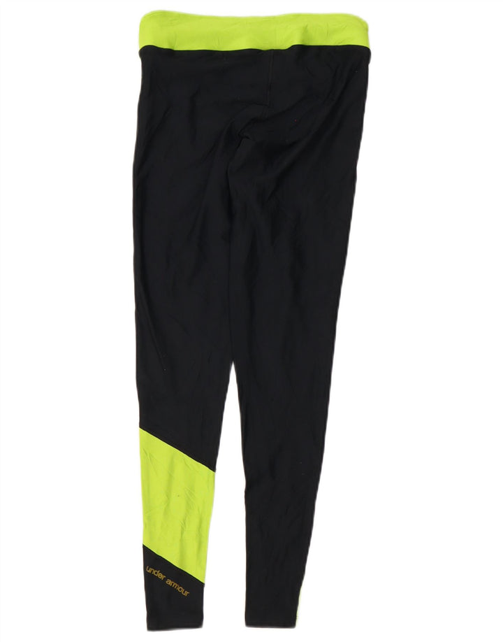 Leggings pentru femei Under Armour UK 8 Small Black Colorblock Poliester