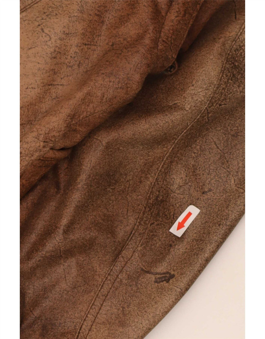 Jachetă de piele pentru bărbați Trapper IT 46 Small Brown