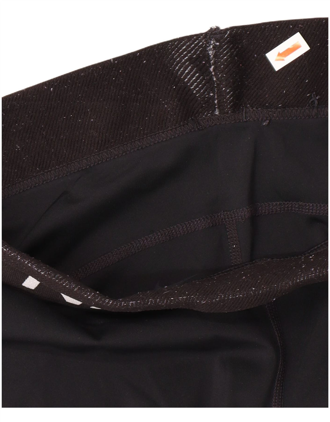 Leggings Nike Dri Fit Graphic pentru femei UK 12 Medium Black Poliester Sports