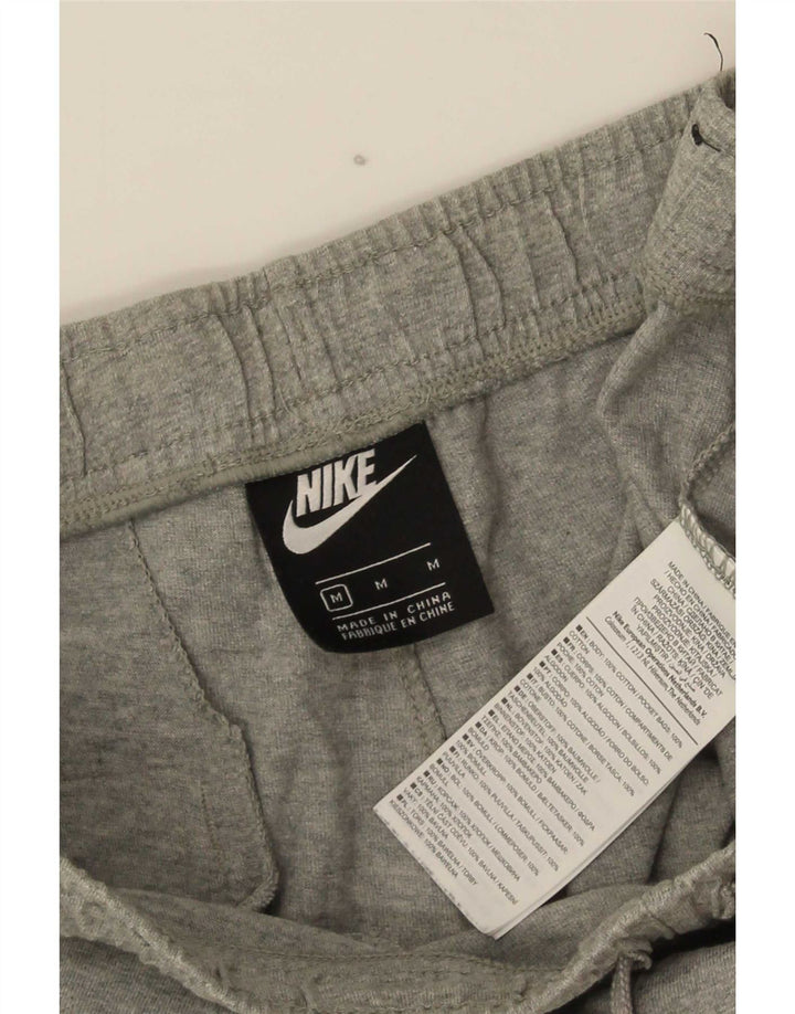 Pantaloni scurți sport Bermude Nike pentru bărbați, bumbac, gri mediu