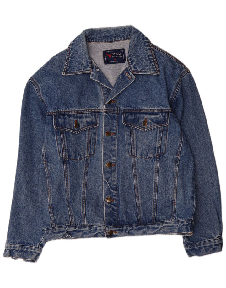 Jachetă de blugi vintage pentru bărbați UK 38 Medium Blue
