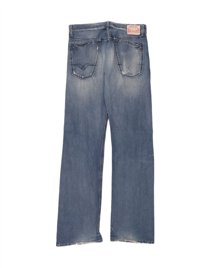 Replay Jeans Bootcut pentru bărbați W33 L36 Bumbac albastru