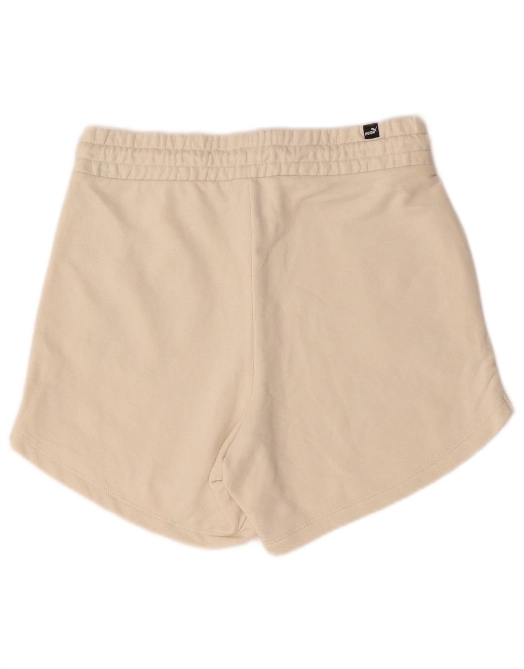 Pantaloni scurti sport Puma pentru femei UK 14 Medium Beige Bumbac