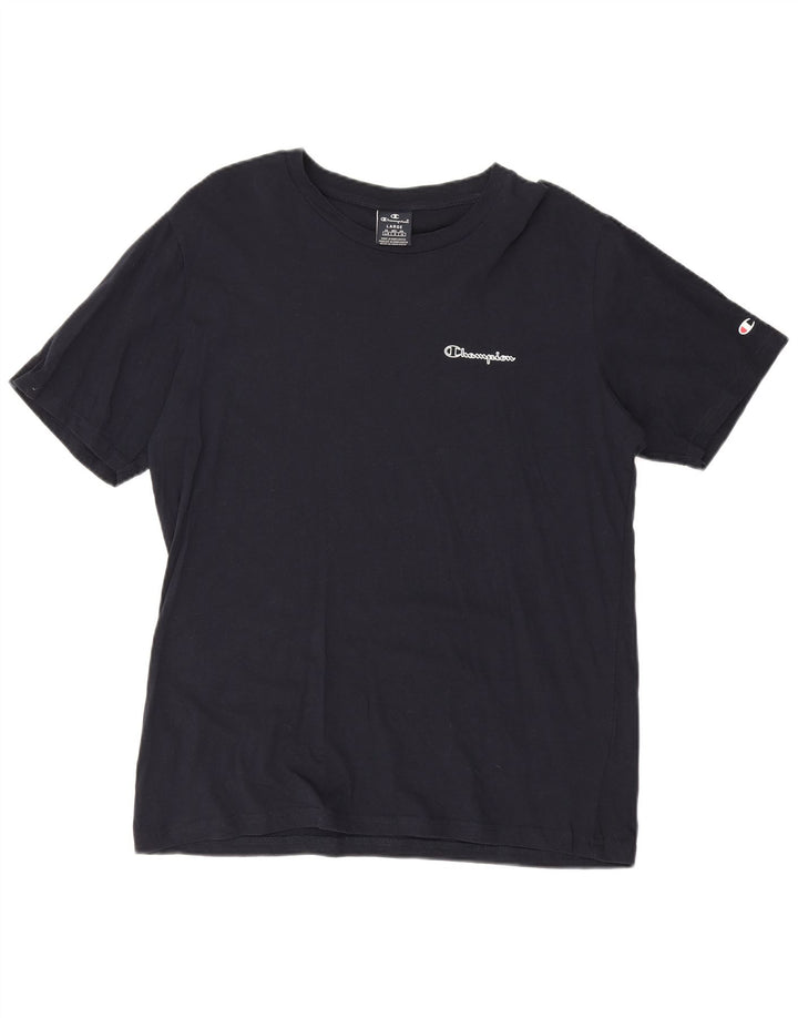 Tricou pentru bărbați Champion Top mare din bumbac bleumarin