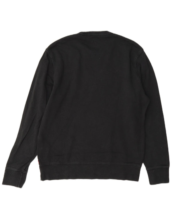 Levi's Pulover cu grafic pentru femei UK 10 Bumbac gri mic
