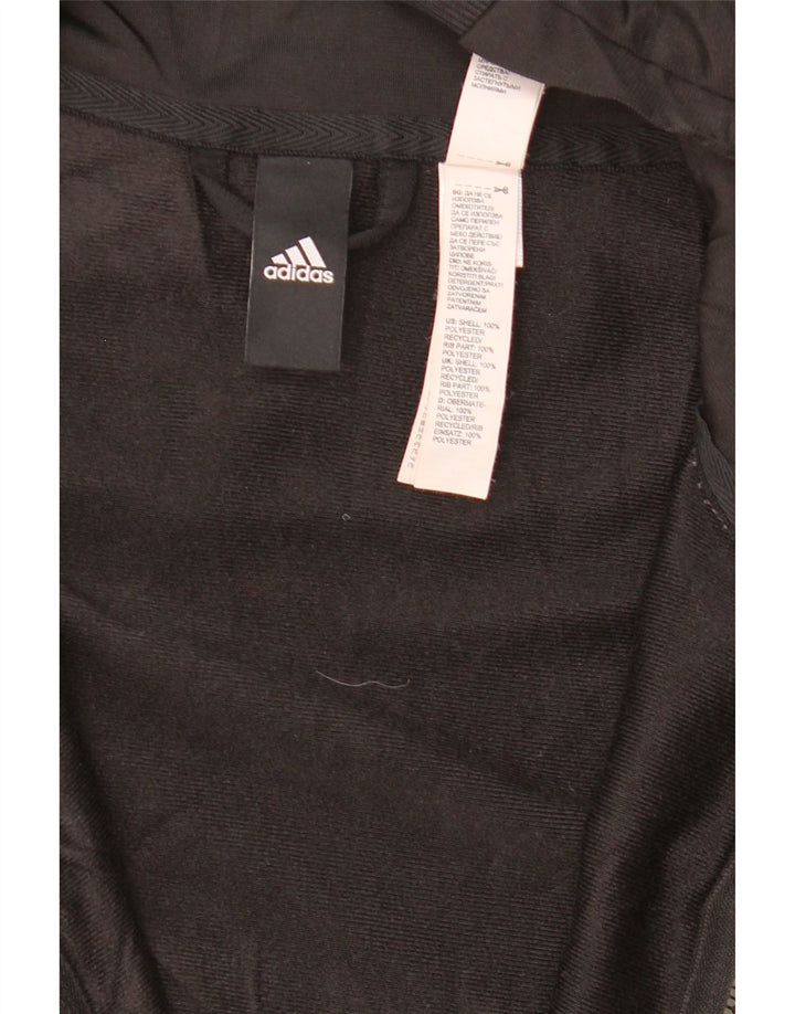 Jachetă de trening pentru bărbați ADIDAS, poliester mediu negru