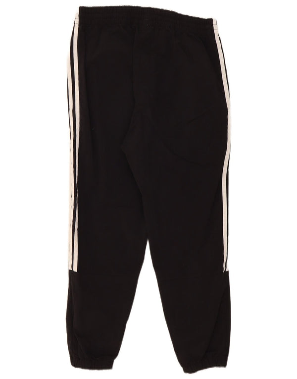 Pantaloni de trening Adidas Crop pentru bărbați Pantaloni de jogging Medium Black Nylon