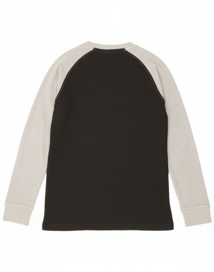 Levi's pentru băieți, bluză grafică cu mânecă lungă, 14-15 ani, XL, bumbac color bloc